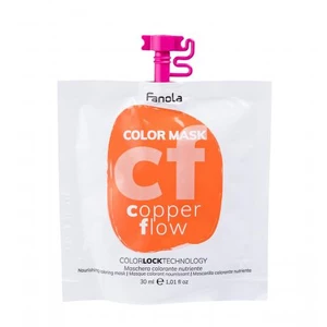 Fanola Color Mask 30 ml farba na vlasy pre ženy Copper Flow na všetky typy vlasov; na farbené vlasy