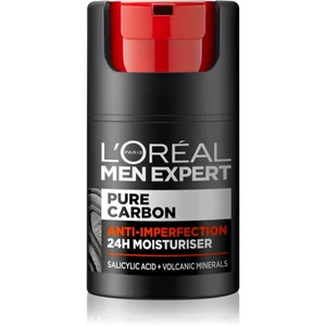 L’Oréal Paris Men Expert Pure Carbon denný hydratačný krém proti nedokonalostiam pleti 50 g