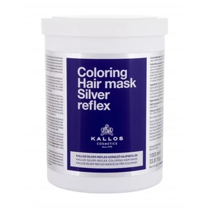 Kallos Cosmetics Silver Reflex 1000 ml maska na vlasy pro ženy na blond vlasy; na šedivé vlasy