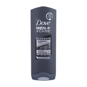 Dove Men + Care Elements Charcoal 250 ml sprchový gel pro muže