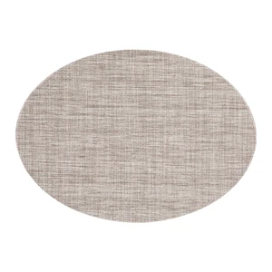 Hnedosivé prestieranie Tiseco Home Studio Oval, 46 × 33 cm