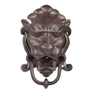 Liatinové domové klopadlo Esschert Design Lion
