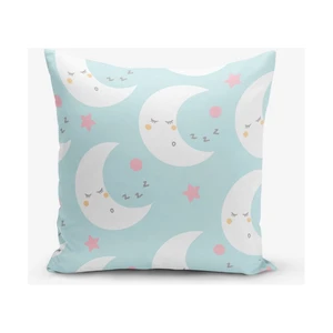 Obliečka na vankúš s prímesou bavlny Minimalist Cushion Covers Moon, 45 × 45 cm