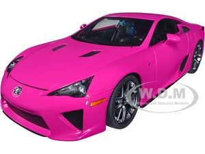 Lexus LFA Passionate Pink 1/18 Model Car by Autoart