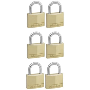 Master Lock P22214 visiaci zámok  zámky s rovnakým kľúčom   zlatá, strieborná na kľúč