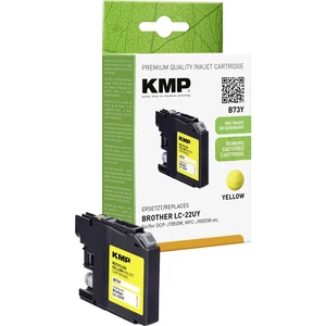 KMP Ink náhradný Brother LC-22UY kompatibilná  žltá B73Y 1536,4009