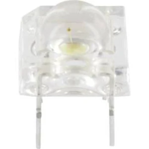 LED s vývody TRU COMPONENTS 1577312, 9555R1C-HSA-C, typ čočky kulatý, 5 mm, 100 °, 20 mA, červená