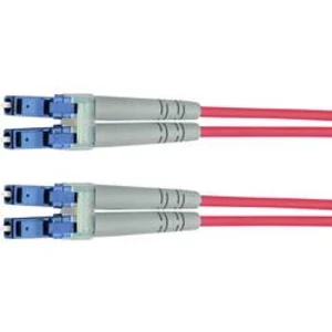 Optické vlákno kabel Telegärtner L00872A0024 [1x zástrčka LC - 1x zástrčka LC], 3.00 m, žlutá