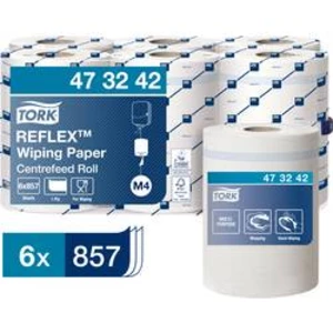 Papírové utěrky v roli TORK Reflex™ 473242, Karton