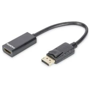 DisplayPort / HDMI adaptér Digitus DB-340400-001-S, černá