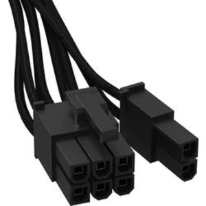 PC, napájecí kabel BeQuiet BC070, [1x ATX zástrčka 8pólová (6+2) - 1x 12pinová zástrčka (síťový adaptér)], 0.60 m, černá