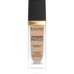Eveline Cosmetics Wonder Match dlouhotrvající tekutý make-up s kyselinou hyaluronovou odstín 30 Cool Beige 30 ml