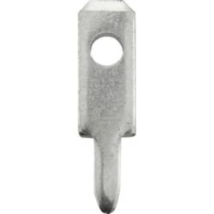 Faston zástrčka Vogt Verbindungstechnik 378008,68, šířka 2.8 mm bez izolace, kov, 100 ks