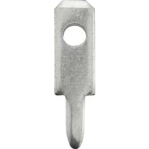 Faston zástrčka Vogt Verbindungstechnik 3780A08.68, šířka 2.8 mm bez izolace, kov, 100 ks