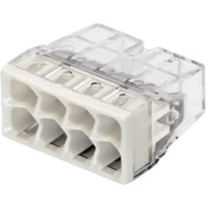 Svorka Wago, 2273-208, 0,5 - 2,5 mm², 8pólová, transparentní/světle šedá