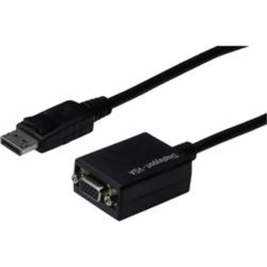 DisplayPort / VGA adaptér Digitus AK-340410-001-S, černá