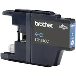 Brother inkoustová kazeta LC-1240C originál azurová LC1240C