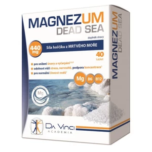 DA VINCI ACADEMIA Magnezum Dead Sea hořčík 40 tablet