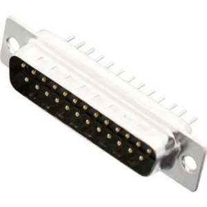 D-SUB kolíková lišta MH Connectors MHDD25-M-T-B-S, 180 °, pólů 25, pájené, 1 ks