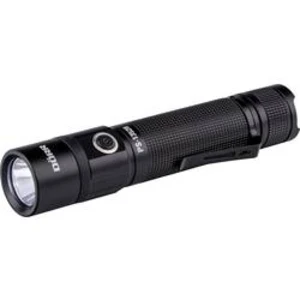 LED kapesní svítilna DÖRR Premium Steel PS-13528 980536, 1000 lm, 145 g, napájeno akumulátorem, černá