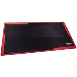 Herní podložka pod myš Nitro Concepts DM16, 1600 x 3 x 800, černá, červená