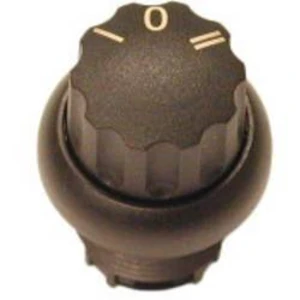 Tlačítko volby Eaton M22S-W3, otočný držák, černá, 1 ks