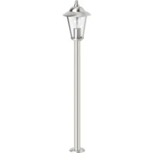 LED venkovní stojací osvětlení Brilliant Neil 40385/82, E27, 60 W, N/A, nerezová ocel