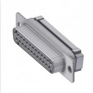 D-SUB zásuvka Deltron Connectors 180 °, pólů 25, IDC, 1 ks