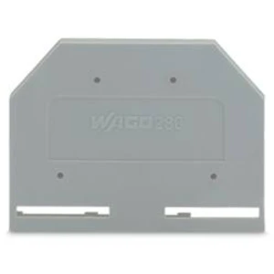 Koncová a oddělovací deska, WAGO 280-301, 40 mm x 2.5 mm x 30.5 mm , 100 ks