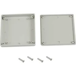 Univerzální pouzdro Hammond Electronics 1551XXGY, 80 x 80 x 15 , ABS, šedá, 1 ks