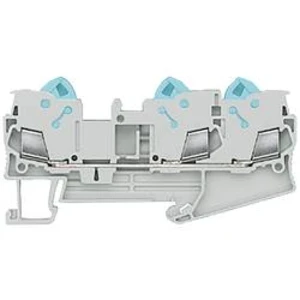 Průchodková svorka přípojka IDC Siemens 8WH30030AF00, šedá, 50 ks