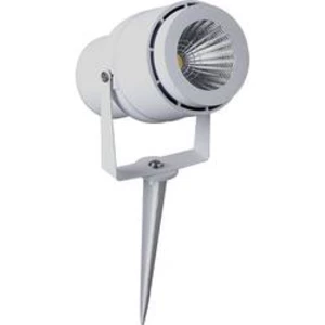 LED venkovní stojací LED lampa V-TAC VT-857 7548, pevně vestavěné LED, 12 W, bílá
