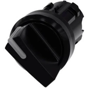 Kloubový spínač Siemens 3SU1002-2BC10-0AA0, otočný přepínač, 1 x 45 °, černá, 1 ks