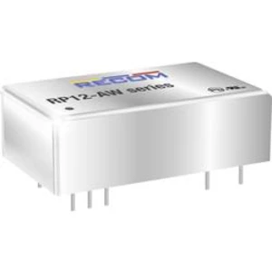 DC/DC měnič napětí do DPS RECOM RP12-2412SAW, 1000 mA, 12 W, Počet výstupů 1 x