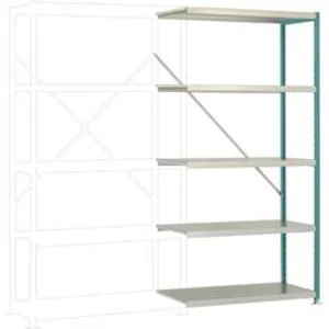 Přístavný modul regálu oddělení Manuflex RP1118.5021, (š x v x h) 1000 x 2000 x 400 mm