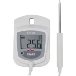 Teplotní datalogger ebro EBI 20-TF-Set Měrné veličiny teplota 0 do +100 °C Kalibrováno dle DAkkS