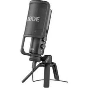 USB studiový mikrofon kabelový RODE Microphones NT USB, vč. kabelu a stojanu