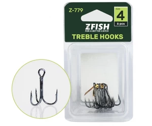 Zfish trojháčky treble hooks z-779 - 1