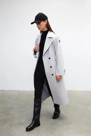 VATKALI Epaulette stamp coat- Limited edition
