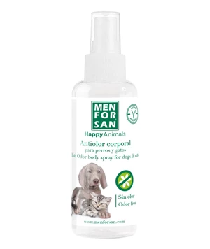 Menforsan Anti-Körpergeruch für Hunde und Katzen, 60 ml