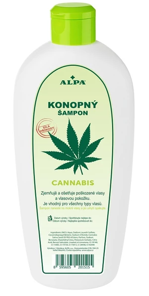 Alpa Konopný šampón 430 ml