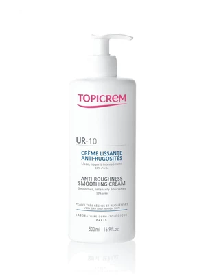 Topicrem Tělový krém na hrubou a suchou pokožku UR10 (Anti Roughness Smoothing Cream) 500 ml