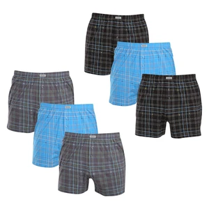 6PACK men's boxer shorts Andrie multicolor