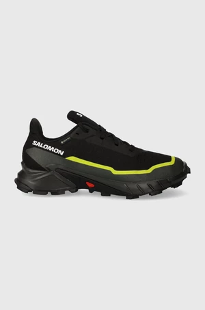 Topánky Salomon Alphacross 5 GTX pánske, čierna farba, L47460400