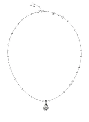 Guess Půvabný ocelový náhrdelník Crystal Drop JUBN03391JWRHT/U