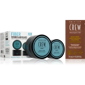 American Crew Fiber Duo Gift Set sada (na vlasy) pro muže