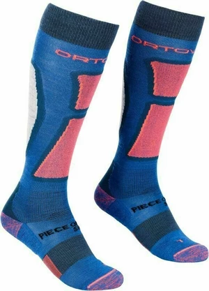 Ortovox Ski Rock 'N' Wool Long W Just Blue 42-44 Calcetines de esquí