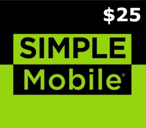 SimpleMobile $25 Gift Card US
