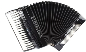 Weltmeister Supita III Negru Acordeon cu clape