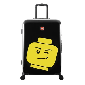 LEGO Cestovní kufr ColourBox Minifigure Head 70 l černý
